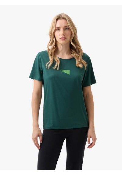 Kadın T-shirt 70607 - Yeşil Yeşil