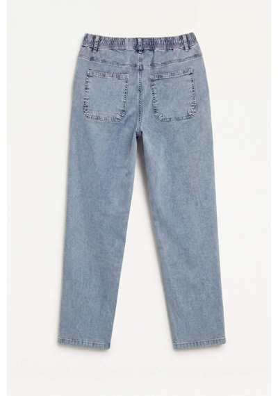 Defacto Wıde Leg Jean Pantolon H8394ax26smnm39 Mavi-nm39