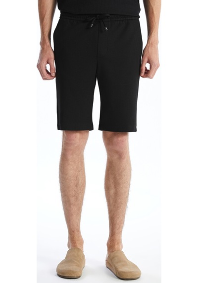Lcw Vision Siyah Slim Fit Erkek Şort