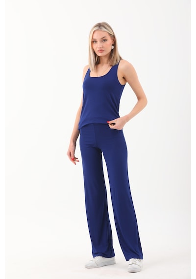 Extra Yumuşak Uzun Viskon Pantolon Home&outdoor-lacivert-lacivert Lacivert
