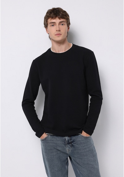 Colin's Colins Regular Fit Yuvarlak Yaka Jakarlı Erkek Siyah Uzun Kol Tişört Cl1076433 Q1.v1 Blk SIYAH Colin's Colins Regular Fit Yuvarlak Yaka Jakarlı Erkek Siyah Uzun Kol Tişört Cl1076433 Q1.v1 Blk SIYAH