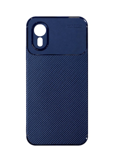 Galaxy  Uyumlu  Xcover 7 Kılıf Auto Focus Karbon Kapak - Lacivert Çok Renkli