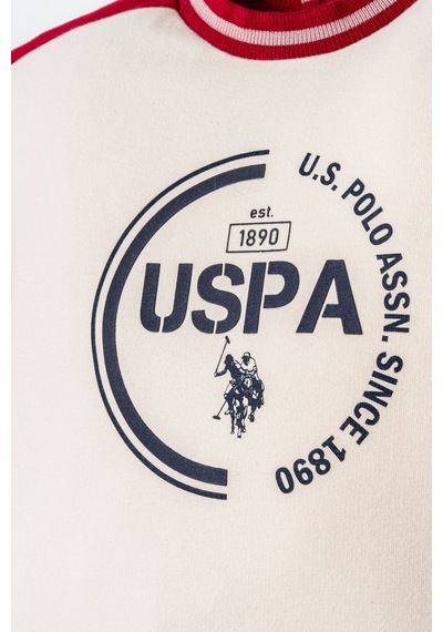 U.s. Polo Assn. Erkek Bebek Kırmızı Şort Takım Kırmızı