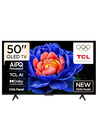 Tcl 50T6D 4K Ultra HD 50" 127 Ekran Uydu Alıcılı Google Smart QLED TV