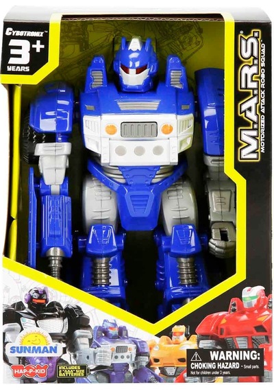 Happy Kid M.a.r.s. Sesli Ve Işıklı Yürüyen Robot 04072 Lacivert