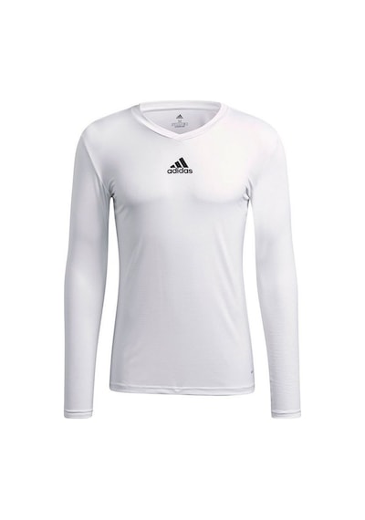 Adidas Team Base Tee Erkek Uzun Kollu Antrenman Tişörtü Beyaz Beyaz