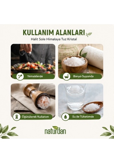Halit Sole Himalaya Tuz Kristal - 250 Gr