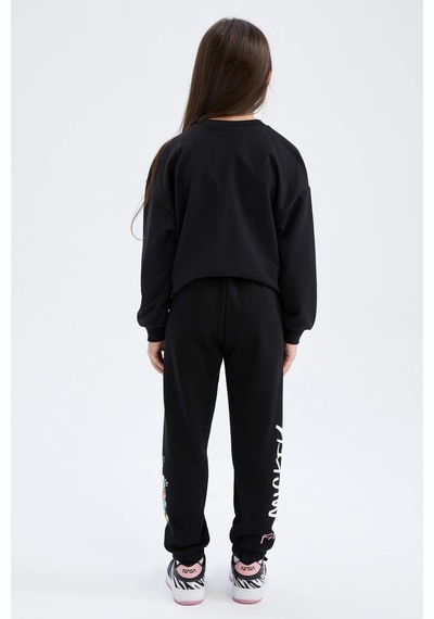Defacto Kız Çocuk Disney Mickey Mouse Jogger Eşofman Y9001a622wnbk81 Siyah Defacto Kız Çocuk Disney Mickey Mouse Jogger Eşofman Y9001a622wnbk81 Siyah