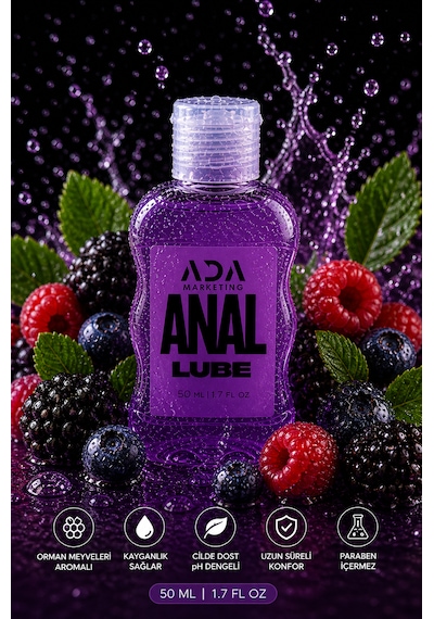 Ada Marketing 50 Ml Orman Meyveli Anal Kayganlaştırıcı Jel Özel Seri