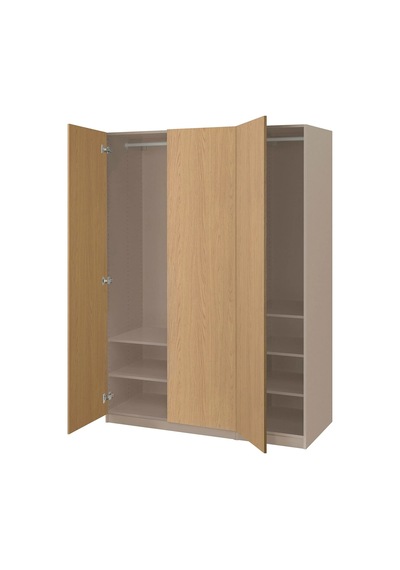 Ikea Çok Renkli Modern Kapaklı Gardırop 150x60x201 Cm