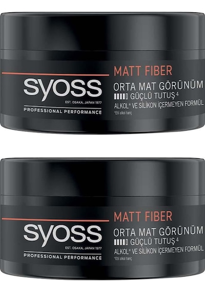 Syoss Wax Matt Fiber 2 x 100 ML