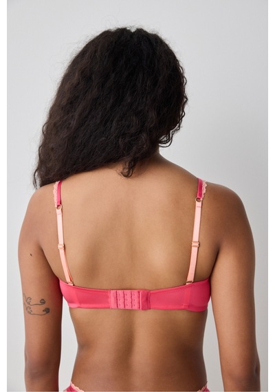 Penti Lotus Broderie Straplez Sütyen - Loves Paris Koleksiyonu Ahududu