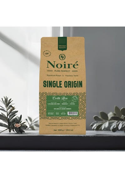 Noire Costa Rica 1000g %100 Arabica Single Origin Çekirdek