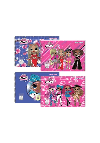 Keskin Color L.o.l. Omg 25x35 15 Yapraklı Spiralli Resim Defteri