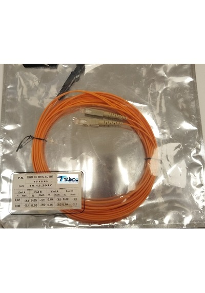 Taiko Mtrj Sc Mpo-sc Upc Dc 50mm Patch Cords 5 Mt