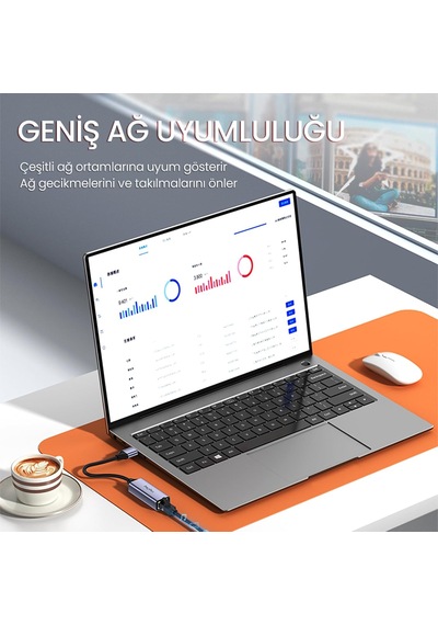 Usb 3.0 Gigabit 1000mbps Rj45 Ethernet Dönüştürücü Adaptör