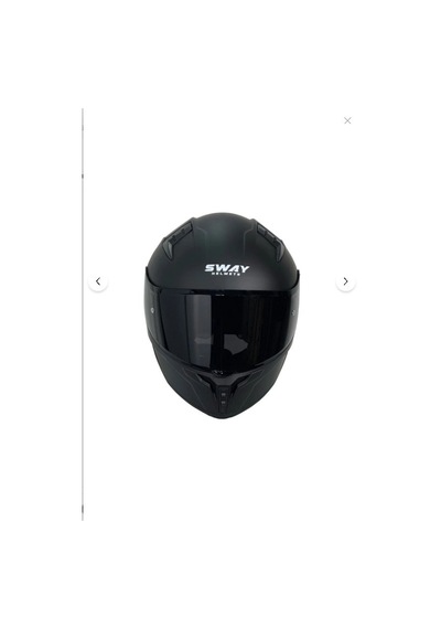 Sway Sw 869 Full Face Kask Camlı Mat Siyah