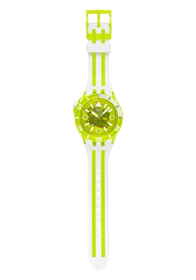 Swatch Sscu09j100 Egg Yolk Erkek Kol Saati Yeşil