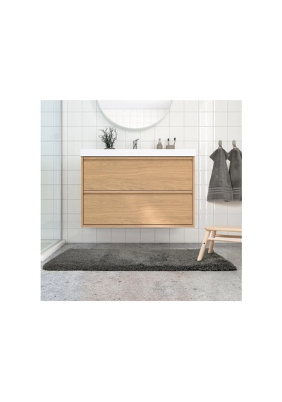 Ikea Almtjarn Banyo Halısı Paspas 60 X 120 Cm Koyu Gri