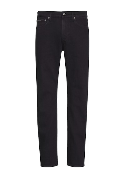 Calvin Klein Erkek Slim Fit Daralan Paça Termal Jean Pantolon - Siyah Jaguar Moon