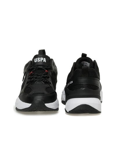 U.s. Polo Assn. Maybe Wmn 5fx Kadın Siyah-beyaz Sneaker Ayakkabı Siyah
