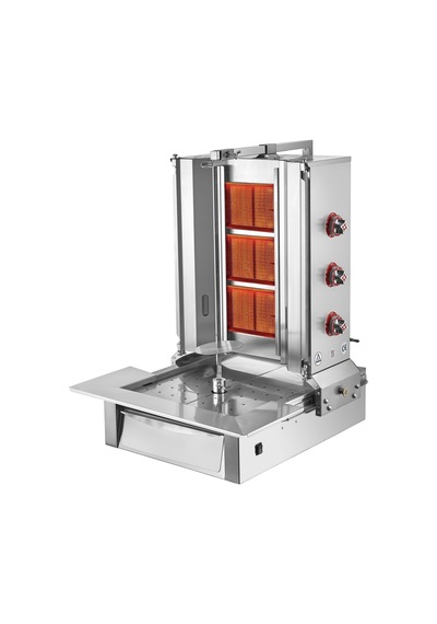 Kutlu 3 Radyan Alttan Motorlu Döner Ocağı