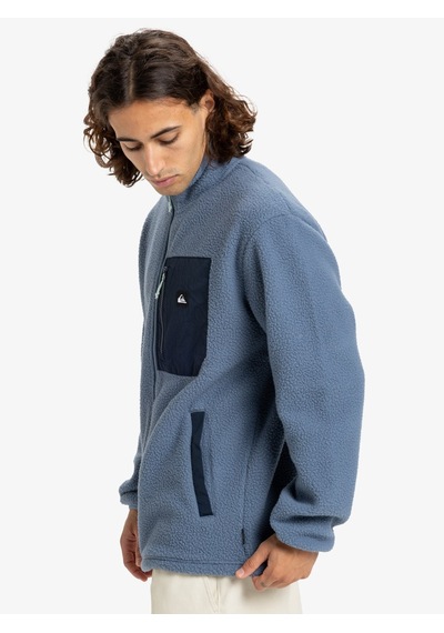 Quiksilver Quıksılver Clean Coast Fz China Blue - Solid Erkek Polar Ceket Eqypf03066-bnd0 Mavi