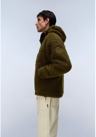 Napapijri T-maple Fzh Erkek Polar-33987 Koyu Yeşil
