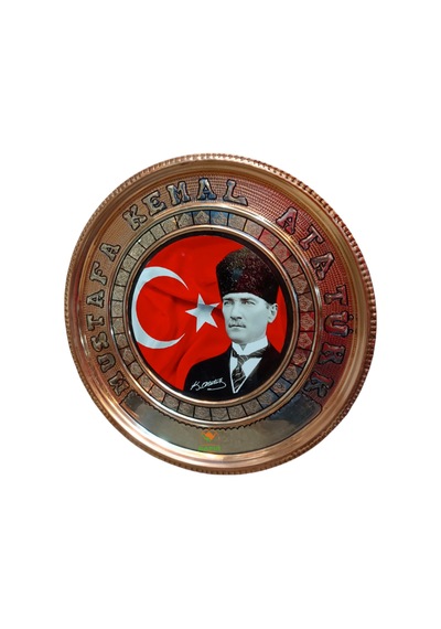 Atatürk Duvar Tablosu Bakır Duvar Tablosu M.k. Atatürk Tablo Özel