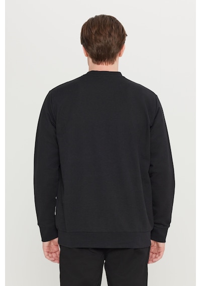AC&Co / Altınyıldız Classics Erkek Sıyah 2 İplik Pamuklu Standart Fit Normal Kesim Bisiklet Yaka Sweatshirt Siyah AC&Co / Altınyıldız Classics Erkek Sıyah 2 İplik Pamuklu Standart Fit Normal Kesim Bisiklet Yaka Sweatshirt Siyah