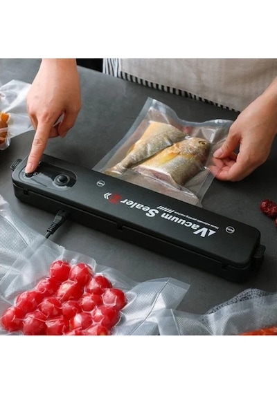Lb Vacuum Sealer Gıda Vakum Ve Mühürleme Makinesi 10 Plastik Poşet Hediyeli