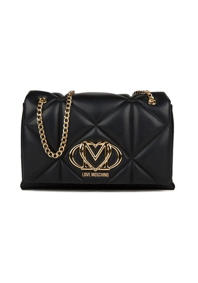 Love Moschino Kapitoneli Ayarlanabilir Zincir Askılı Çanta Jc4041pp0mlc0000 Siyah