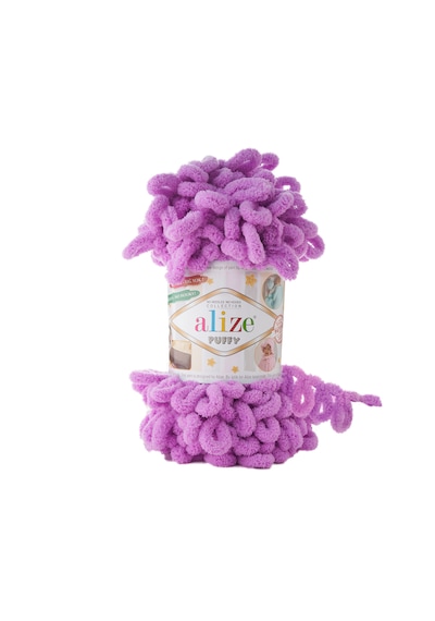 Alize 5 Adet Puffy El Örgü Ipliği 5'li Paket - 100 Gr. 9 Mt. Parmak Örgü Ipi - Şevval Tuhafiye 378