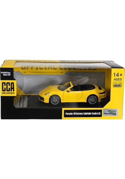 Cca 1/31 Porsche 911 Carrera Cabriolet Model Araba