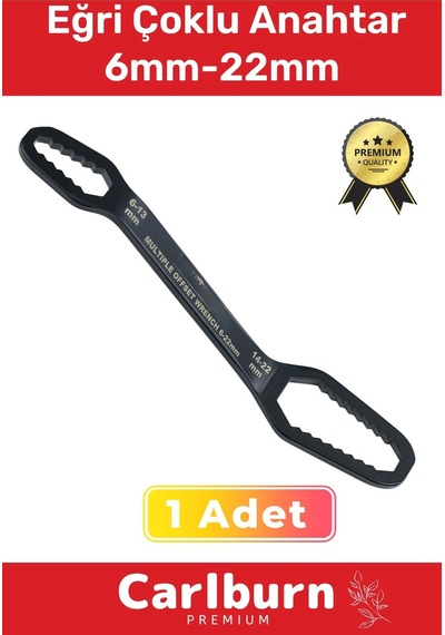 Özel Üretim Paslanmaz Çelik Alet Çantası Olmazı Eğri Çoklu Anahtar 6mm-22mm