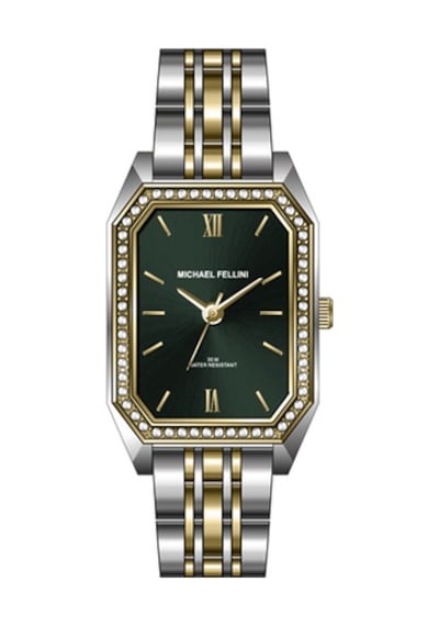 Michael Fellini 2424-4 Unisex Kol Saati Altın - Siyah