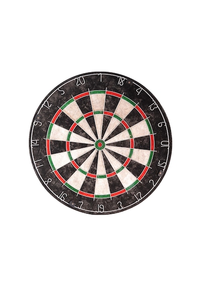 Delta Sisal Dart Seti 45 CM 18 İnç + 6 Ok 18 G Hedef Tahtası