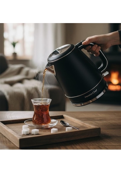 Masterchef  1500 W Çelik Su Isıtıcı Kettle