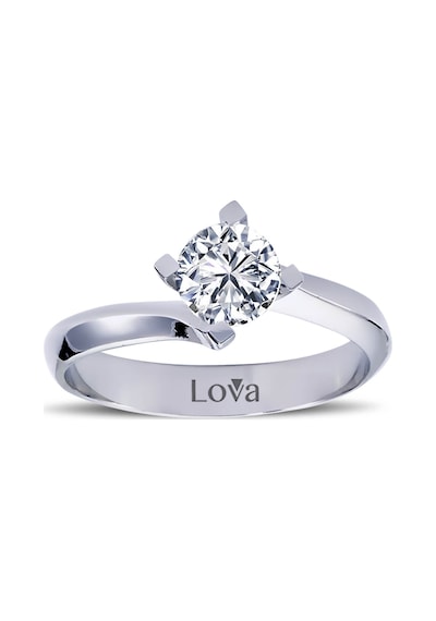 Lova D Renk 0,70 Karat Pırlanta Tektaş Yüzük - Hrd - 1030167