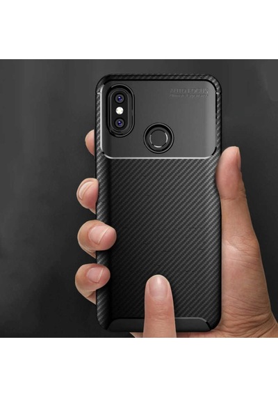 Xiaomi Redmi Note 6 Pro Kilif Karbon Silikon Case 389460906