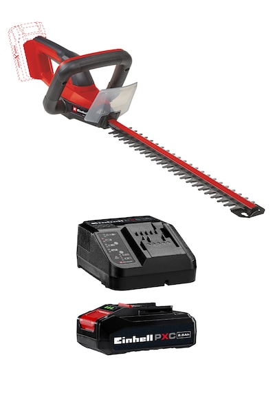 Einhell GC-CH 18/40 Li, Akülü Çit Budama Seti (2,5 Ah Akü ve Şarj Cihazı Dahildir)
