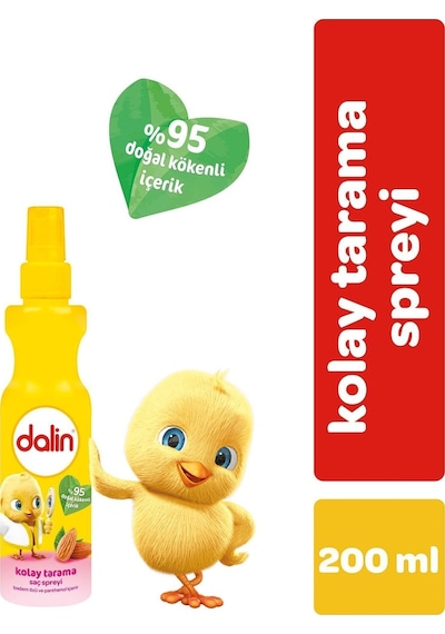 Kolay Tarama Saç Spreyi Badem Özlü 200 Ml