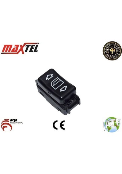 Cam Açma Düğmesi Ön Sol 190 W 201 82- Coupe C124 87-92 E Seri W124 84- Gw Seri W463 89- S Seri W126 79- 5 Fişli