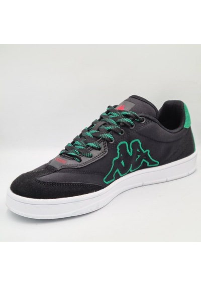 Kappa Santiago Siyah Yeşil Erkek Sneaker Spor Ayakkabı Siyah - Yeşil