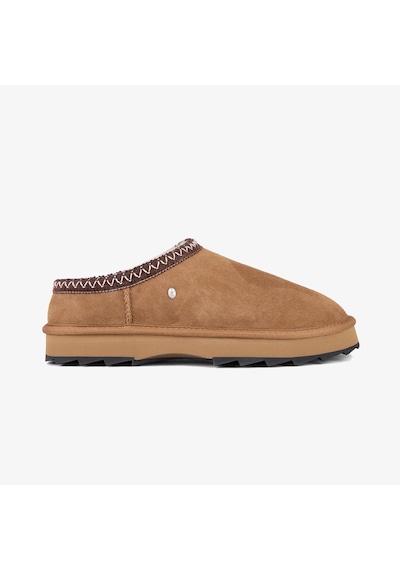 Emu Australia Sharky Scuff Kadın Kahverengi Terlik W13179 Kahverengi