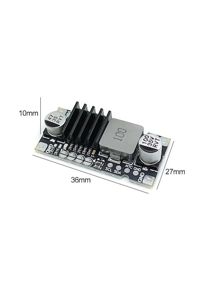 1s-2s-3s-4s Lityum Pil Şarj Modülü Voltaj Düşürücü 3a 40w