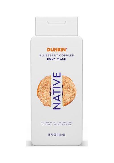 Native Dunkin Blueberry Cobbler Vücut Şampuanı 532ml Yaban Mersini
