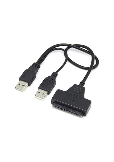 Concord C-585 Usb 2.0 - Sata 2.5 / 3.5 Hdd Ssd Sürücü Okuyucu Harici Sabit Disk İçin Kablo Adaptör 28 CM