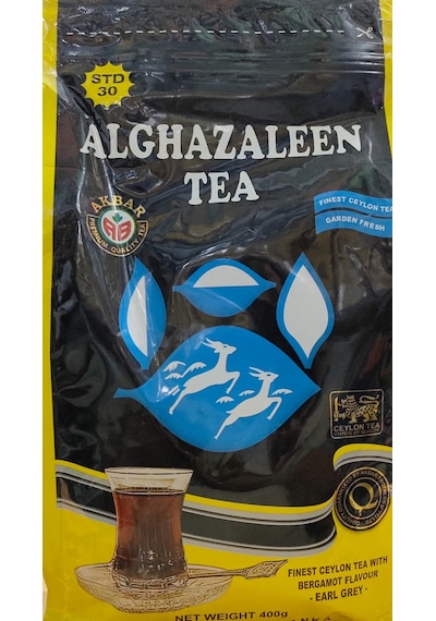Alghazaleen Yoğun Bergamod Aromalı Seylan Çayı 400 G