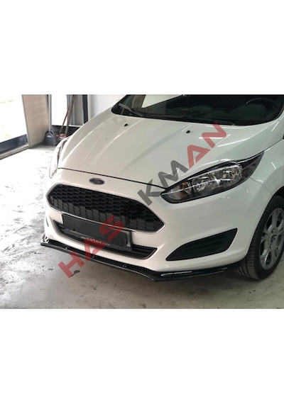 HasAkman Ford Fiesta Basic Ön Tampon Lip Piona Black 2013 - 2017